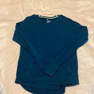 blue lightweight hoodie